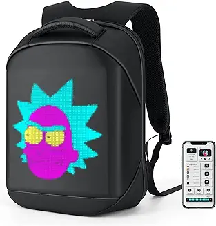 T4US LED Display Outdoor Travel Backpack
